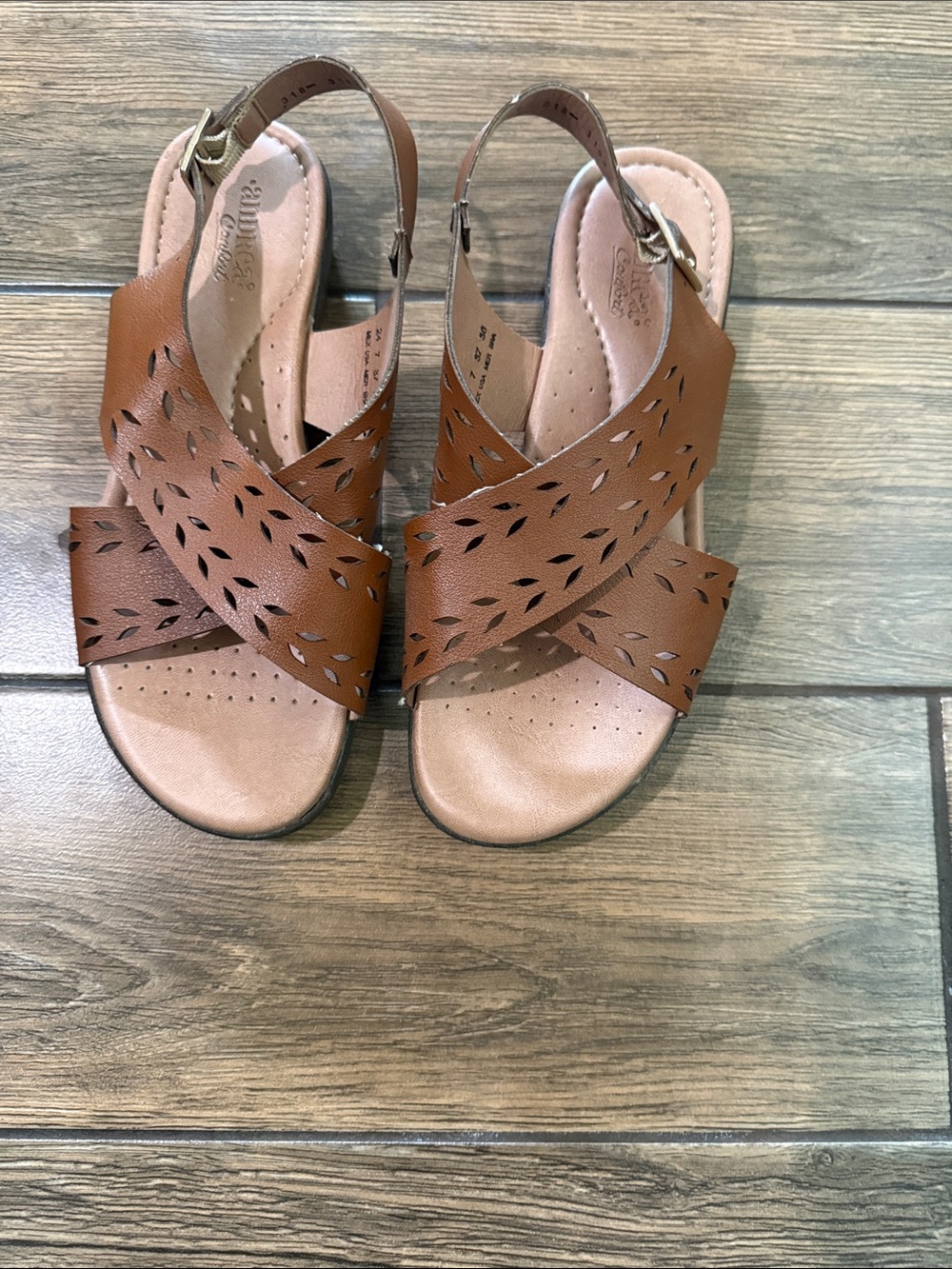 Andrea confort Women's Brown Sandals size 7